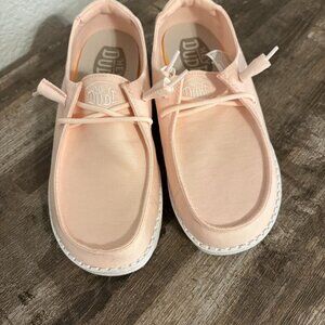 HEYDUDE Women's Pink Loafers